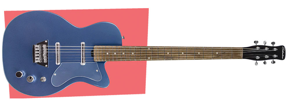 Silvertone Baritone 1373 - Pelham Blue - Pelham Blue (1373PBL) | Musician Madness