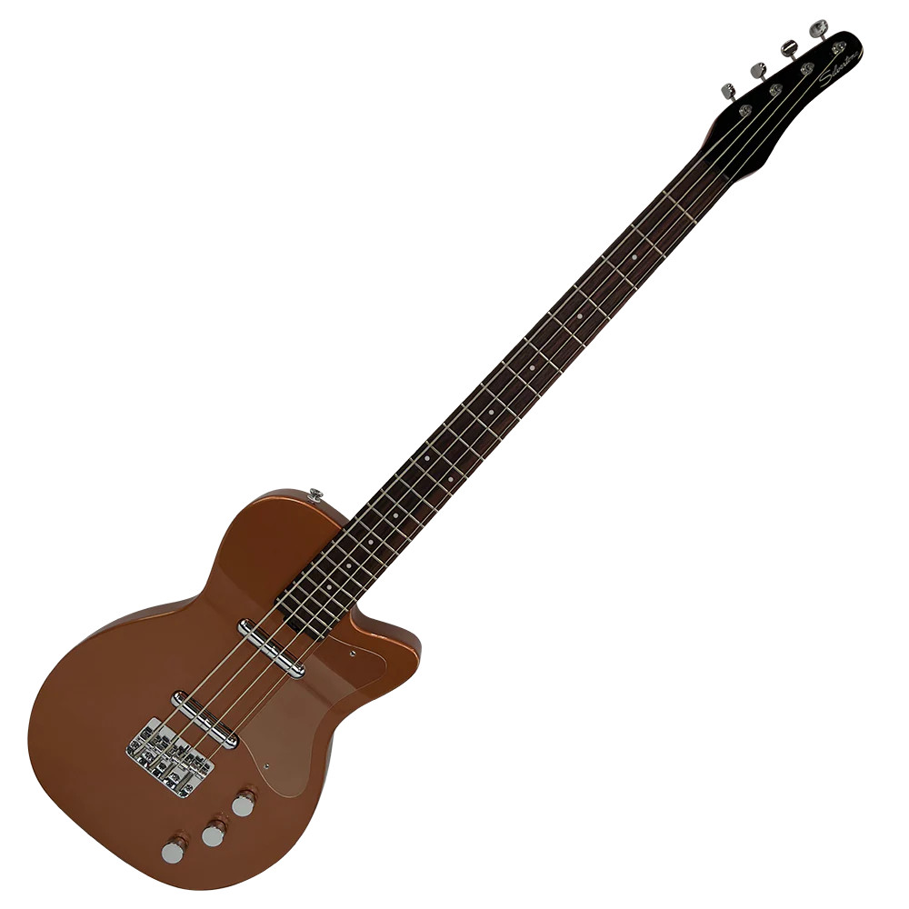 Silvertone Short Scale Lipstick Pickups 24 Fret - Copper Metallic (1444CM) | Musician Madness