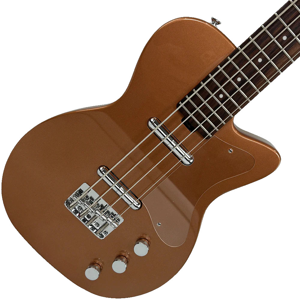 Silvertone Short Scale Lipstick Pickups 24 Fret - Copper Metallic (1444CM) | Musician Madness