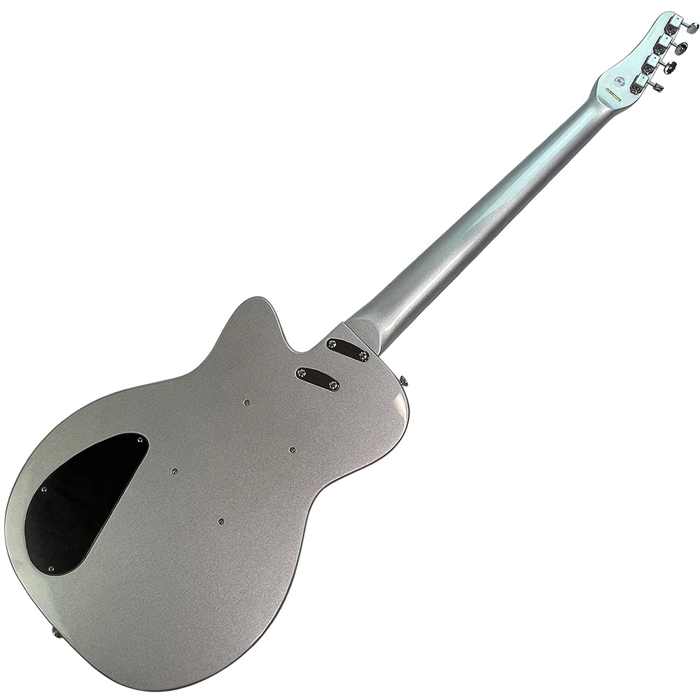 Silvertone Short Scale Bass Lipstick Pickups 24 Fret - Silverburst (1444SVB) | Musician Madness
