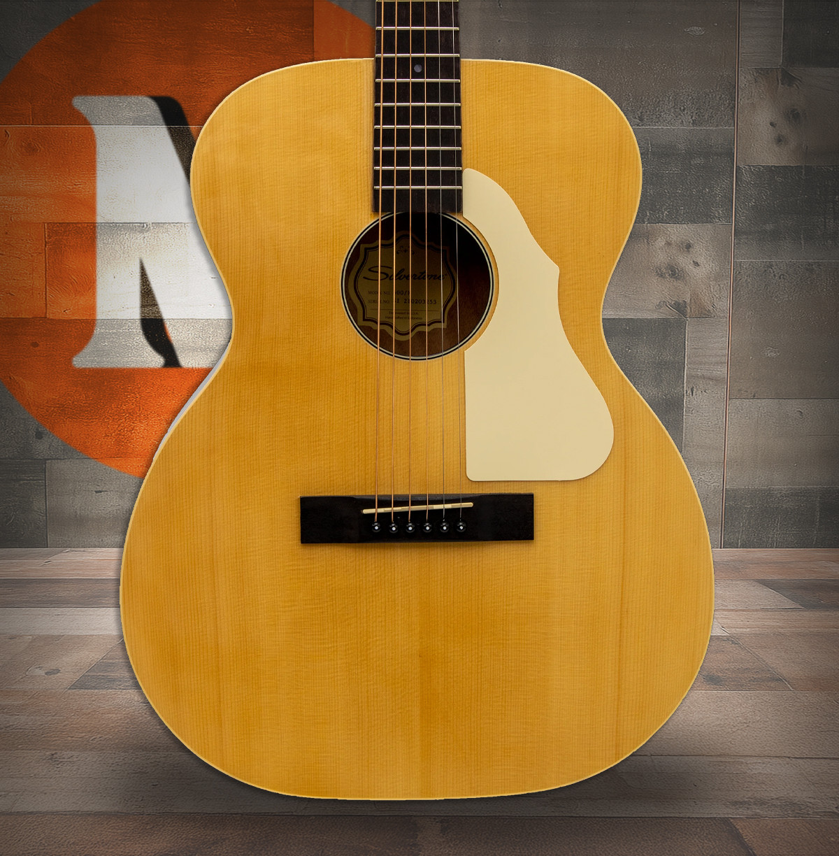 Silvertone Orchestra Acoustic Electric w/ Fishman Clearwave 60 - Gloss Natural (600EN) | Musician Madness