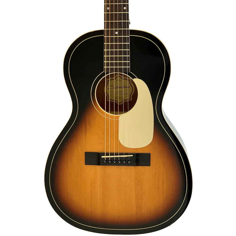 Silvertone Parlor Acoustic Electric w/Fishman Clearwave 60 - Vintage Sunburst (604EAVS)