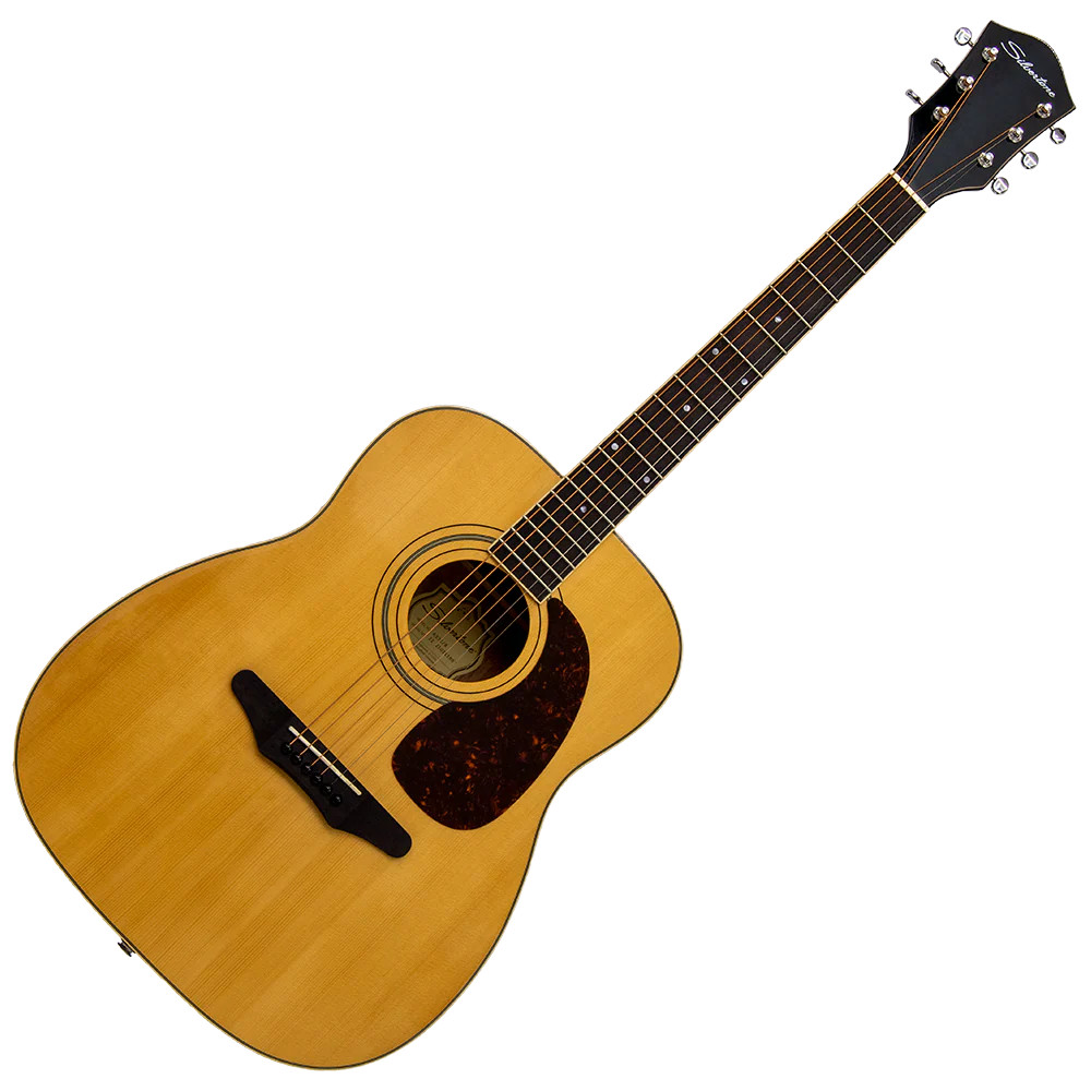 Silvertone Jumbo Acoustic Guitar - Gloss Natural (633N)