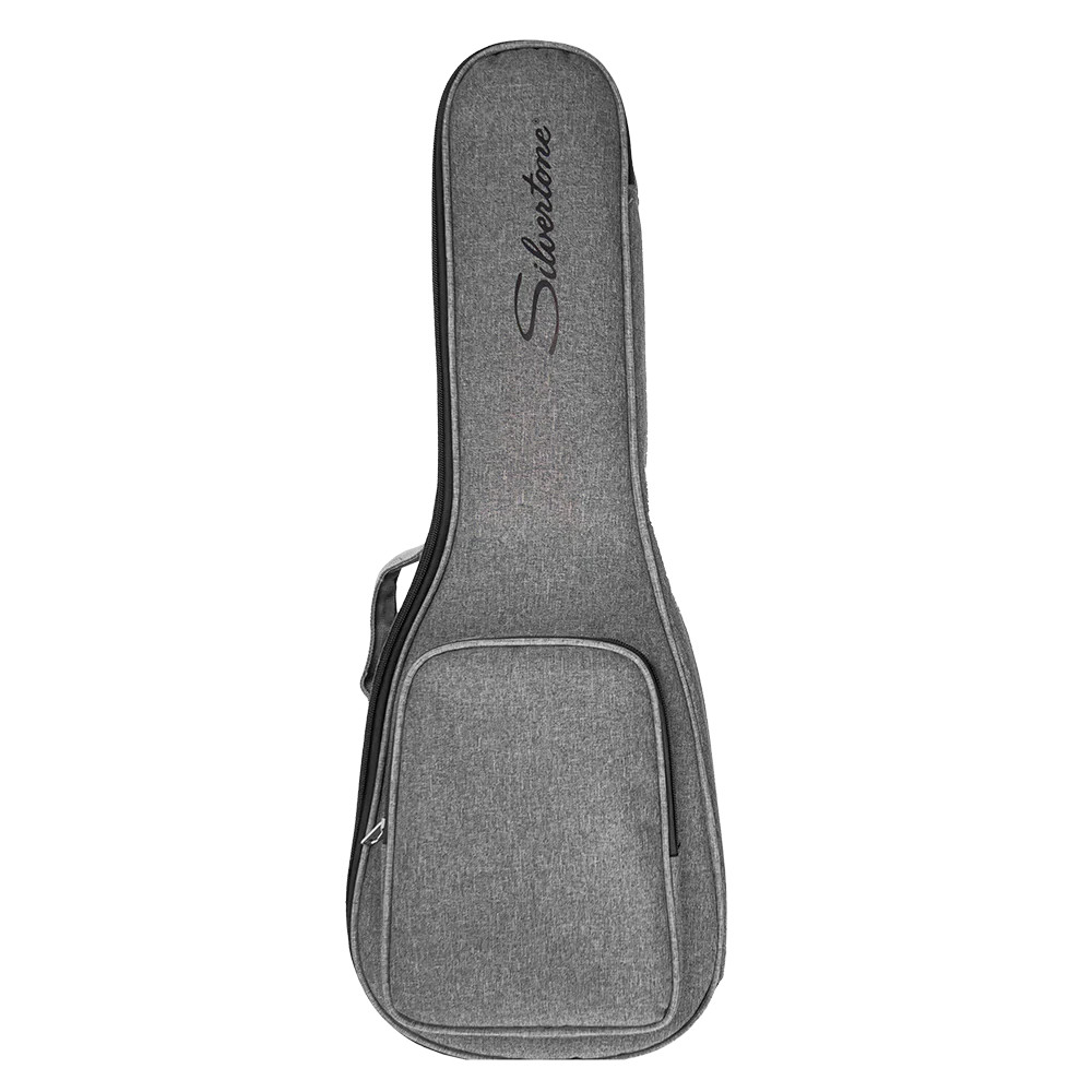 Silvertone Soprano Size Ukulele Gigbag - 10mm padding (SSUB GR) | Musician Madness