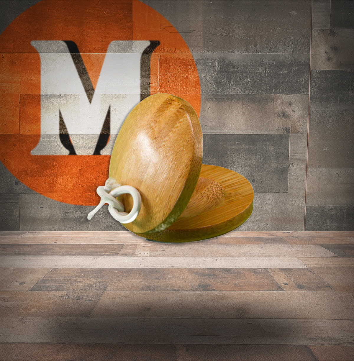 Rhythm Band Bamboo Auto Castanet (RBN15) | Musician Madness