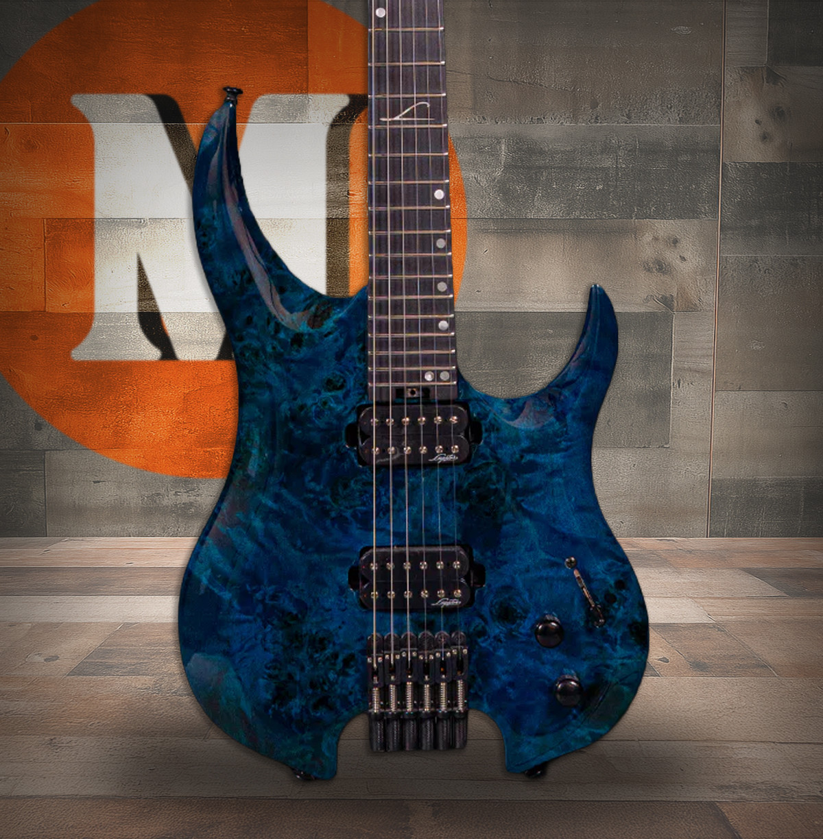 Legator Ghost G6SS Six String Electric Guitar - Blue (G6SS-BLUE) | Musician Madness
