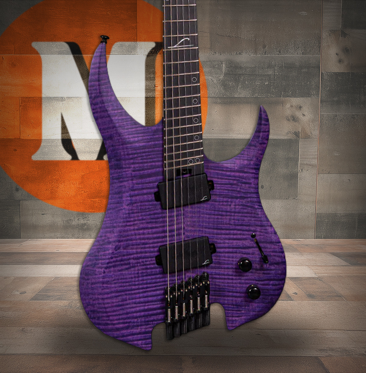 Legator Ghost G6FSS Six String Electric Guitar - Purple (G6FSS-PR)