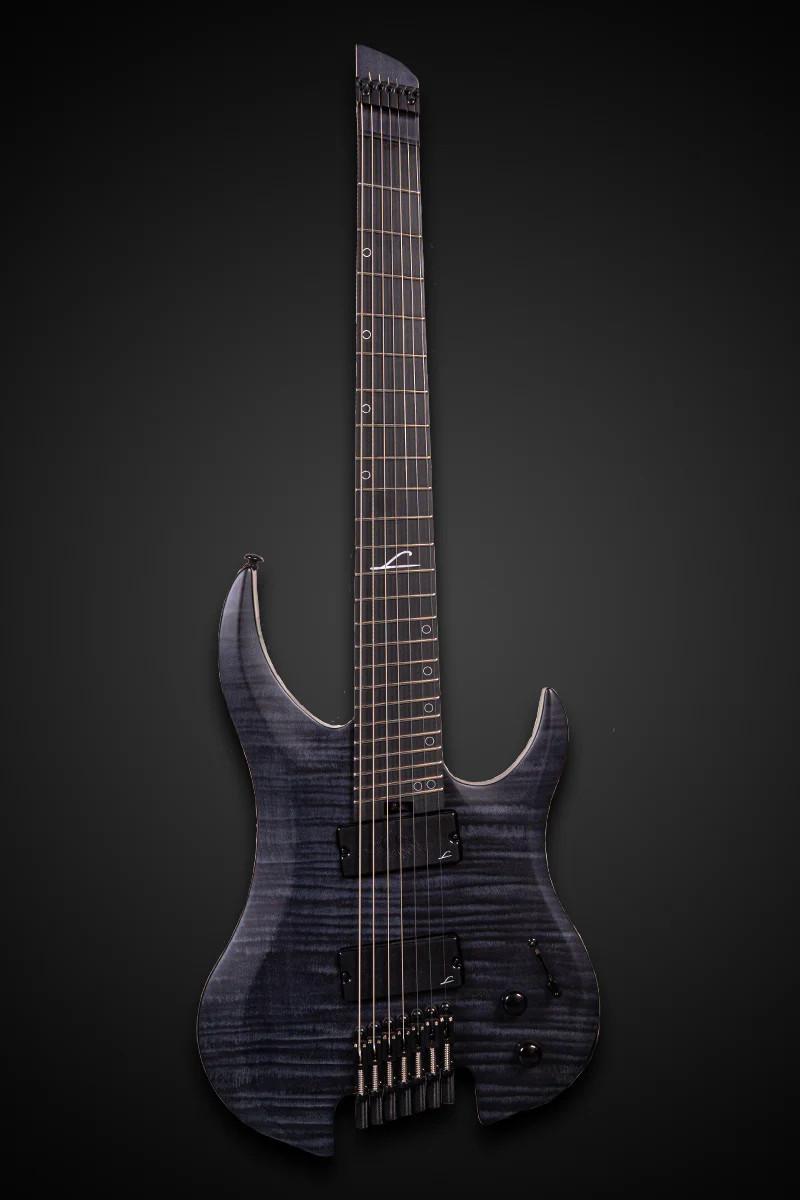 Legator Ghost G7FSS Seven String Electric Guitar - Black (G7FSS-BLK)|Musician Madness