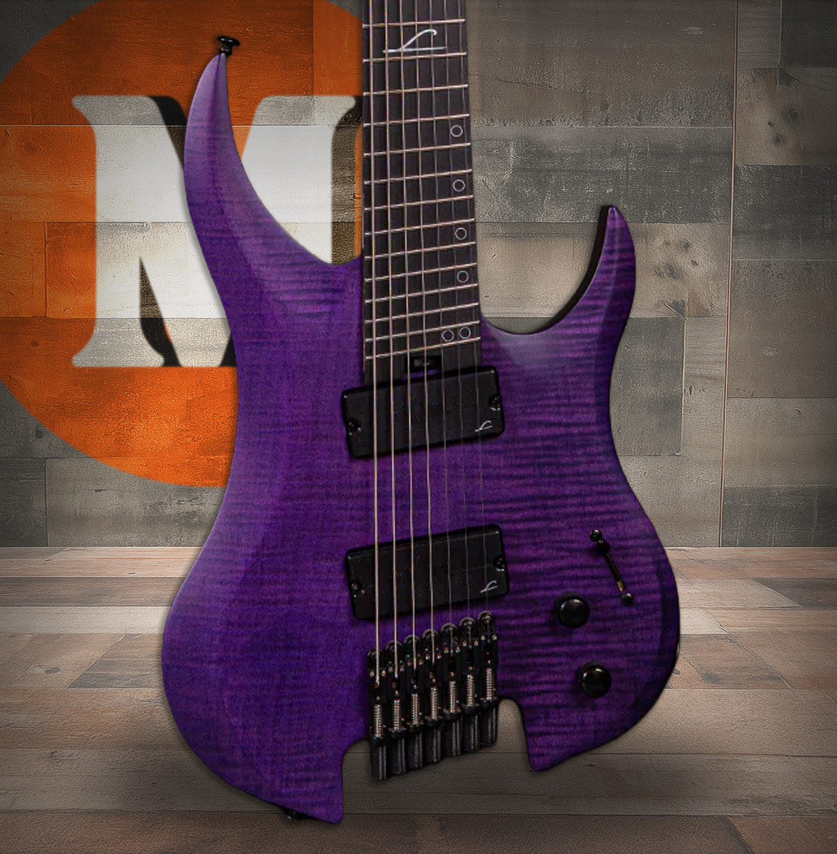 Legator Ghost G7FSS Seven String Electric Guitar - Purple (G7FSS-PR)