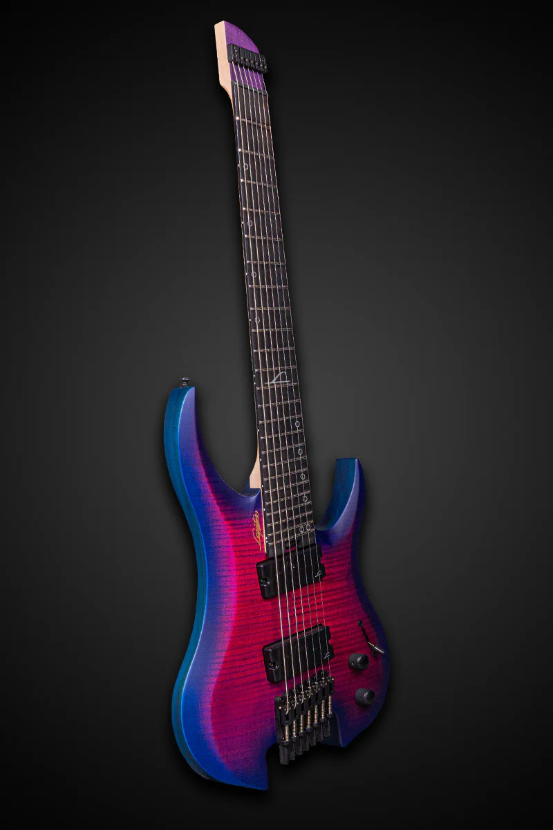 Legator Ghost G7FSS Seven String Electric Guitar - Hyper Nova Blue (G7FSS-HB)