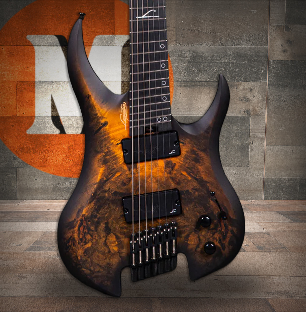 Legator Ghost G7FSS Seven String Electric Guitar - Death Valley (G7FSS-DV)|Musician Madness