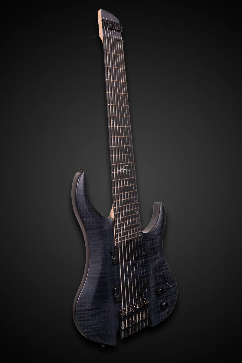 Legator Ghost G8FSS Eight String Electric Guitar - Black (G8FSS-BLK) | Musician Madness