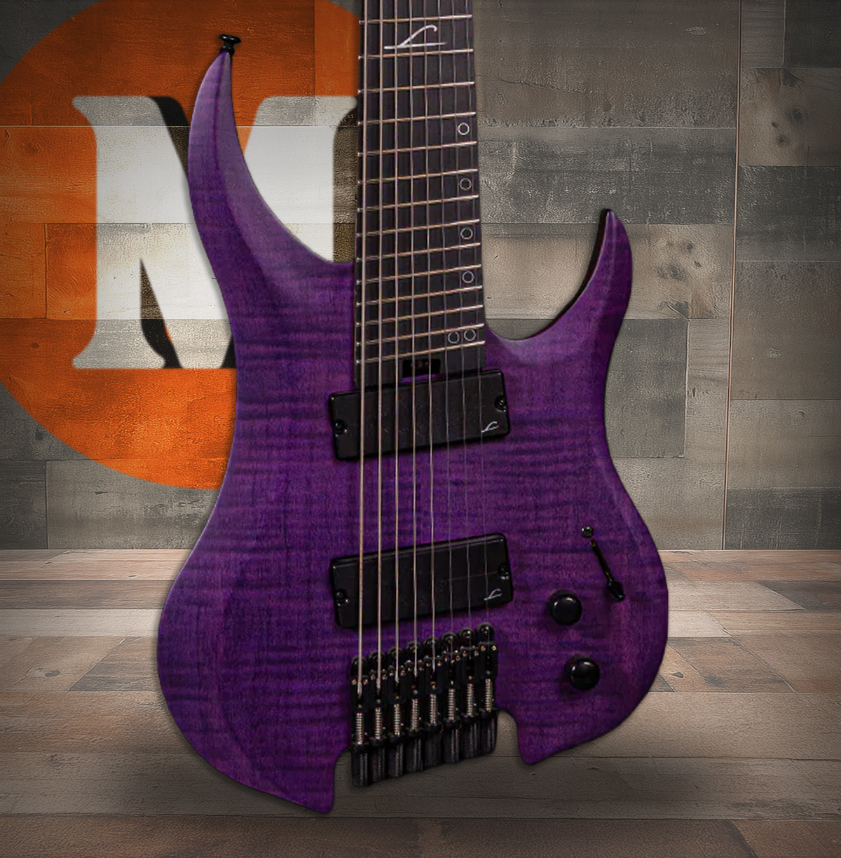 Legator Ghost G8FSS Eight String Electric Guitar - Purple (G8FSS-PR)