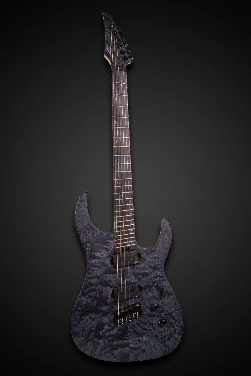 Legator Ninja N6FSS Six String Electric Guitar - Black (N6FSS-BLK) | Musician Madness