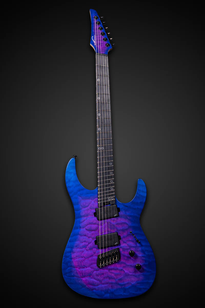 Legator Ninja N6FSS Six String Electric Guitar - Hyper Nova Blue (N6FSS-HB)