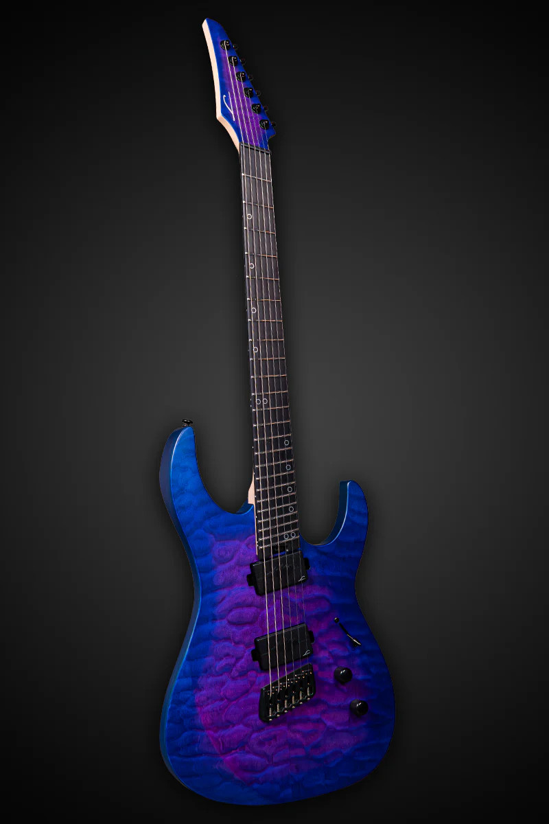 Legator Ninja N6FSS Six String Electric Guitar - Hyper Nova Blue (N6FSS-HB) | Musician Madness