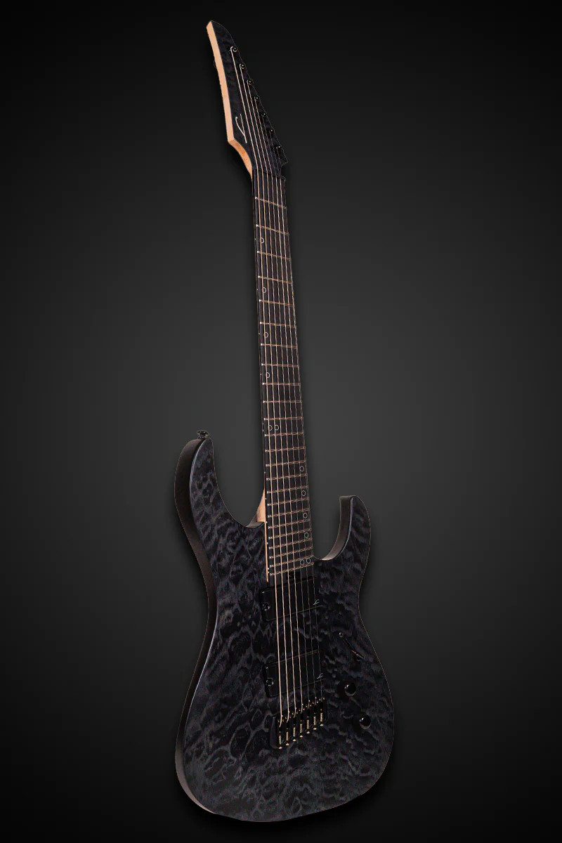 Legator Ninja N7FSS Seven String Electric Guitar - Black (N7FSS-BLK)