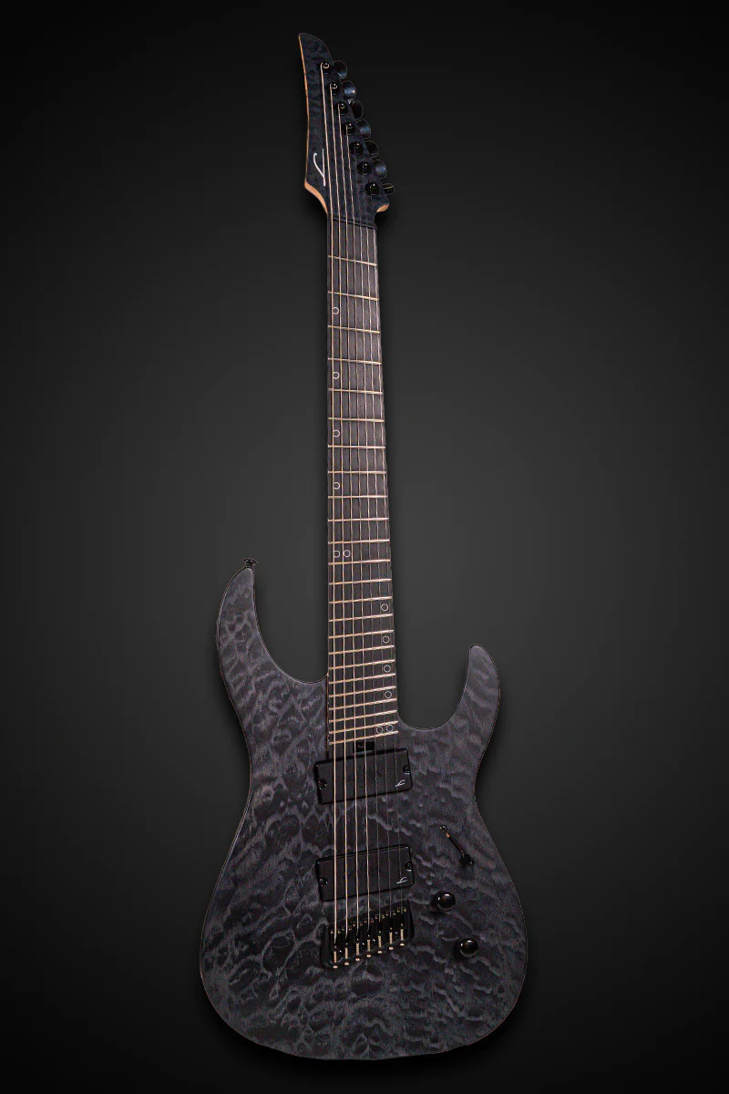 Legator Ninja N7FSS Seven String Electric Guitar - Black (N7FSS-BLK) | Musician Madness