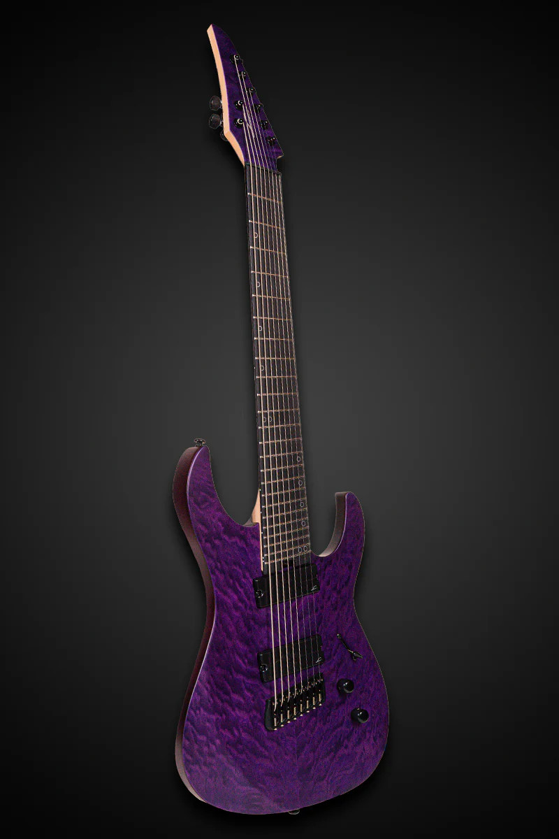 Legator Ninja N8FSS Eight String Electric Guitar - Purple (N8FSS-PR) | Musician Madness