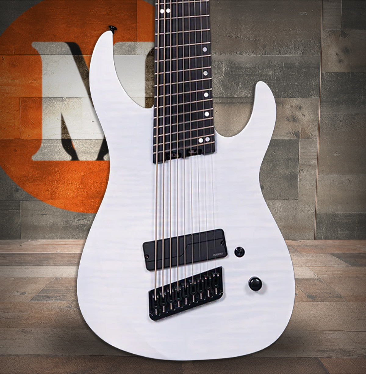 Legator Ninja N9F Nine String Electric Guitar -White (N9F-WHT)