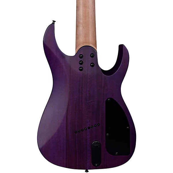 Legator N8FSSL 8 String Electric Guitar Left Hand - Purple Flame (N8FSSL-PR)