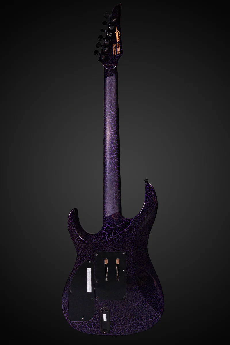 Legator N6FR Six String Electric Guitar - Purple Crackle (N6FR-PR)