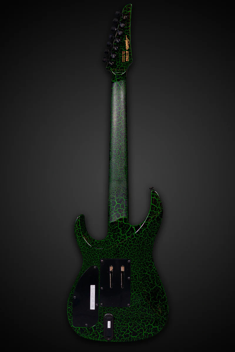 Legator N7FR Seven String Electric Guitar - Green Crackle (N7FR-GR)