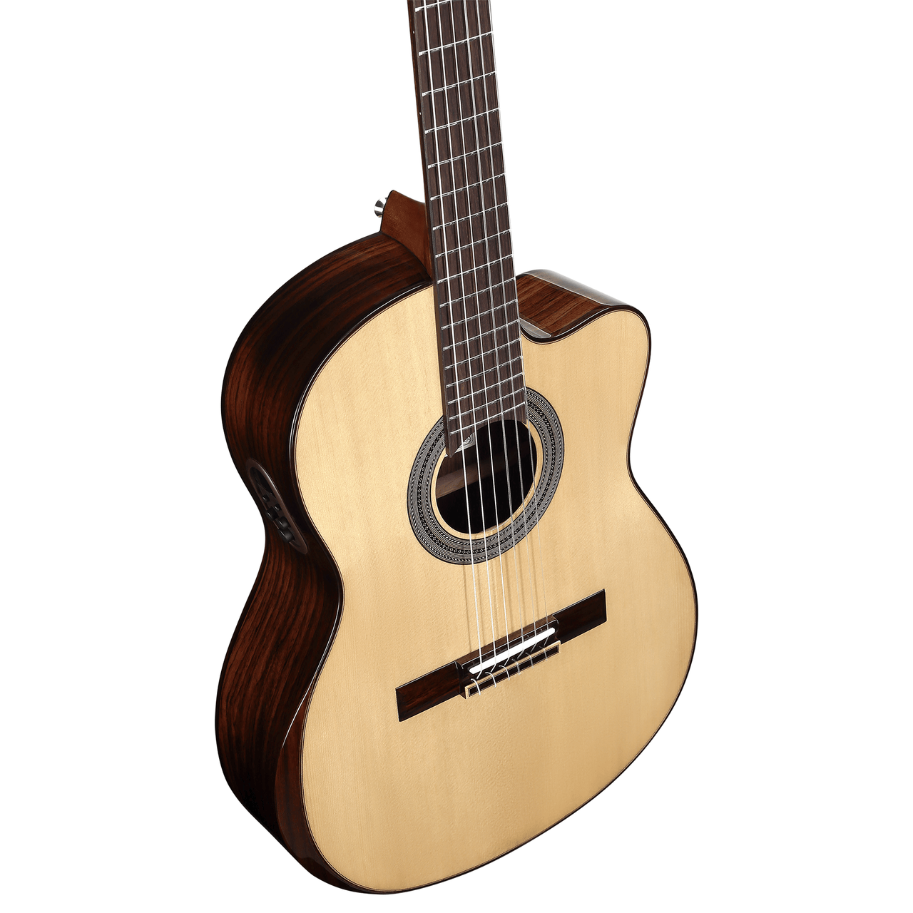 Alvarez Artist Classical Guitar Acoustic Electric Hybrid Armrest with Cutaway (AC70HCE_Armrest) | Musician Madness