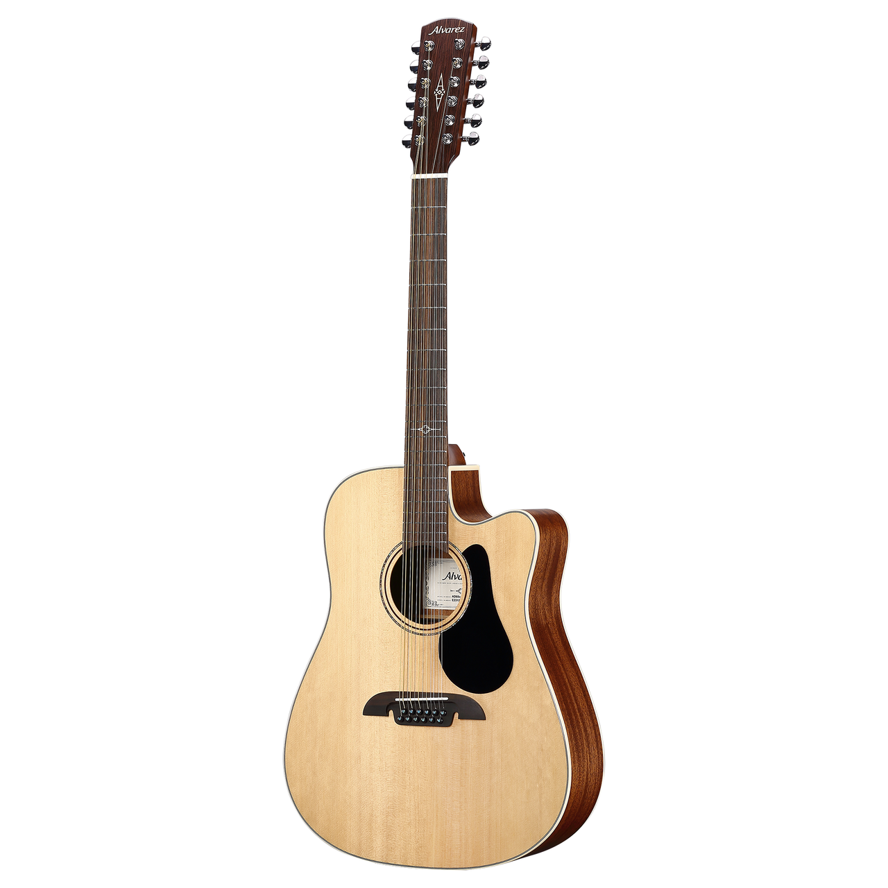 Alvarez Artist Dreadnought Guitar Acoustic Electric 12 string with Cutaway (AD60CE_12-String)