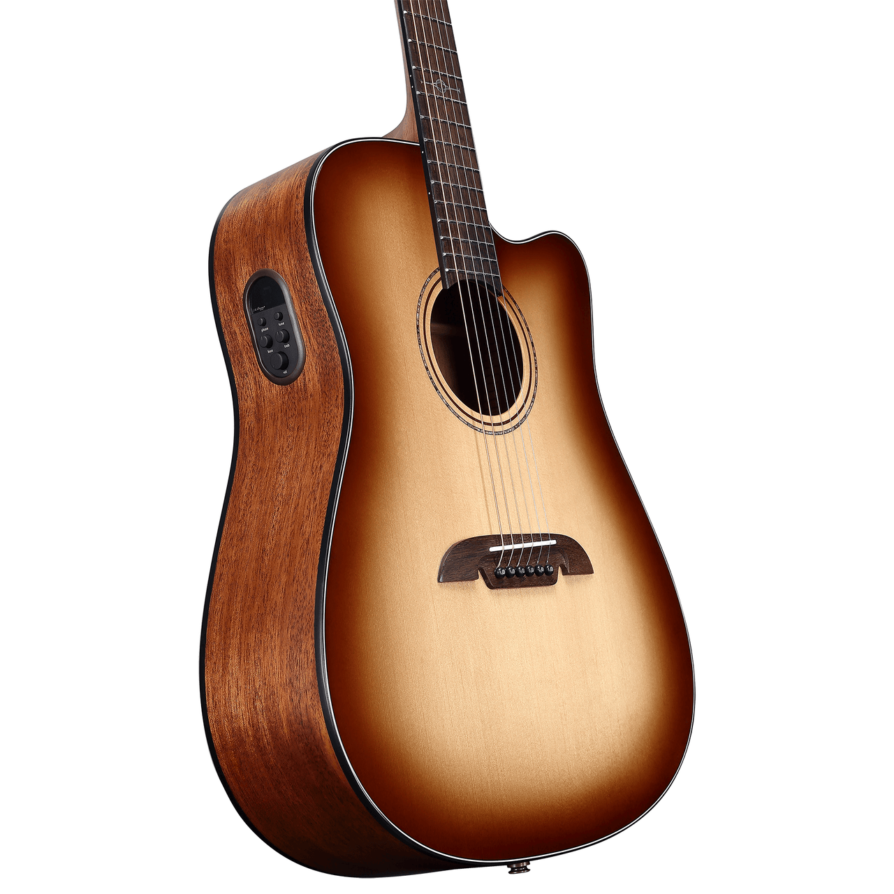 Alvarez Artist Dreadnought Guitar Acoustic Electric Shadowburst with Cutaway (AD60CE_Shadowburst)