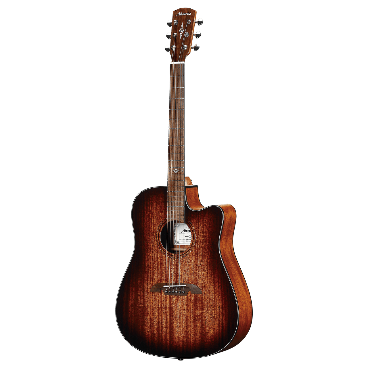 Alvarez Artist Dreadnought Guitar Acoustic Electric Shadowburst with Cutaway (AD66CE_Shadowburst) | Musician Madness