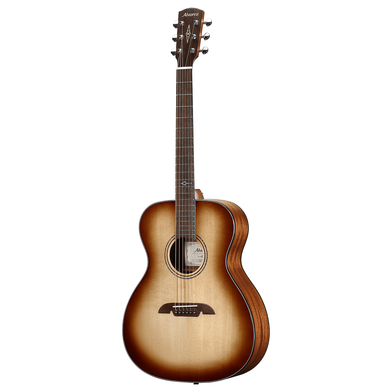 Alvarez Artist Folk/OM Acoustic Guitar Shadowburst (AF60_Shadowburst) | Musician Madness