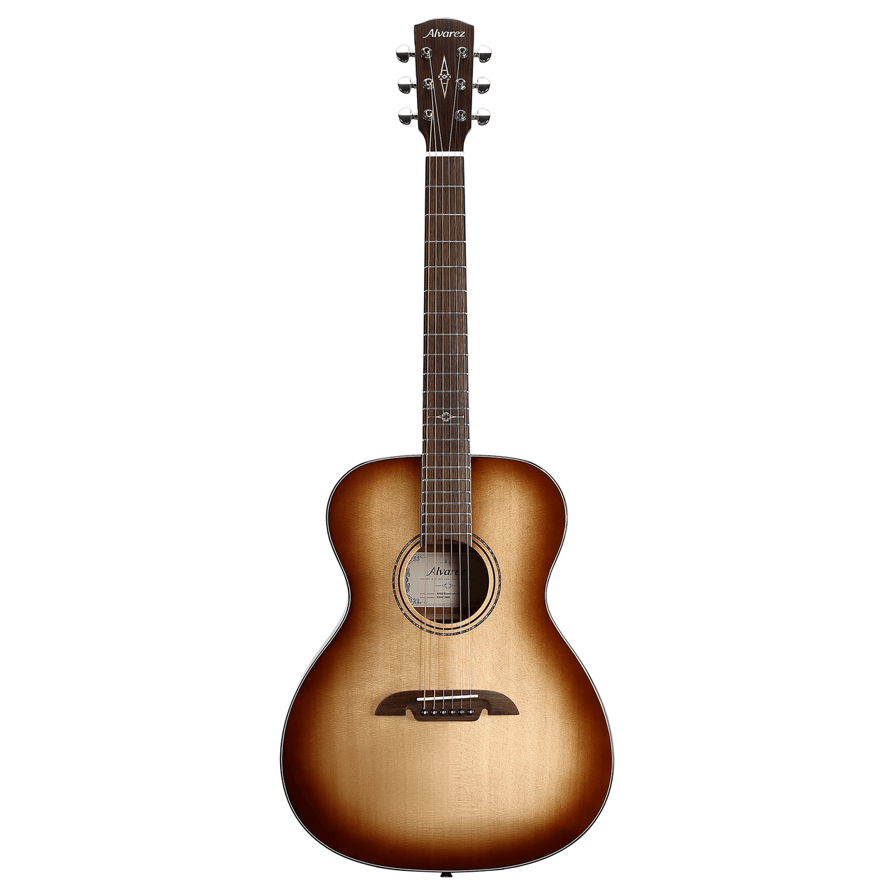 Alvarez Artist Folk/OM Acoustic Guitar Shadowburst (AF60_Shadowburst) | Musician Madness