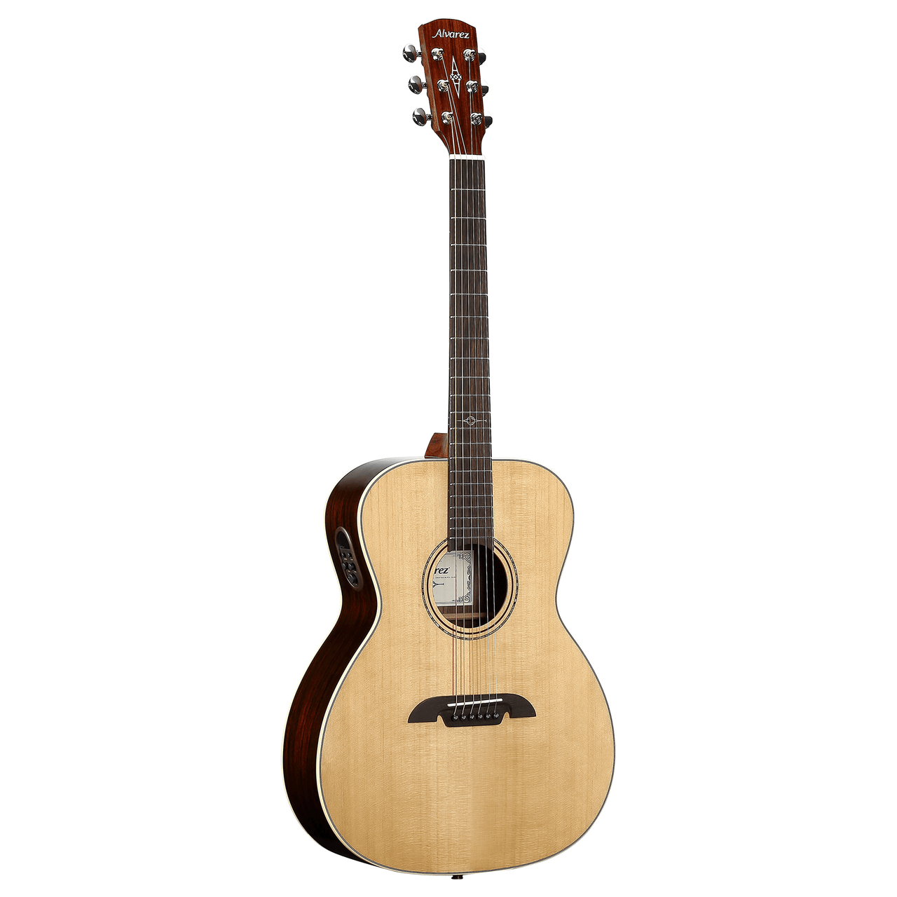 Alvarez Artist Folk/OM Guitar Acoustic Electric (AF70E) | Musician Madness