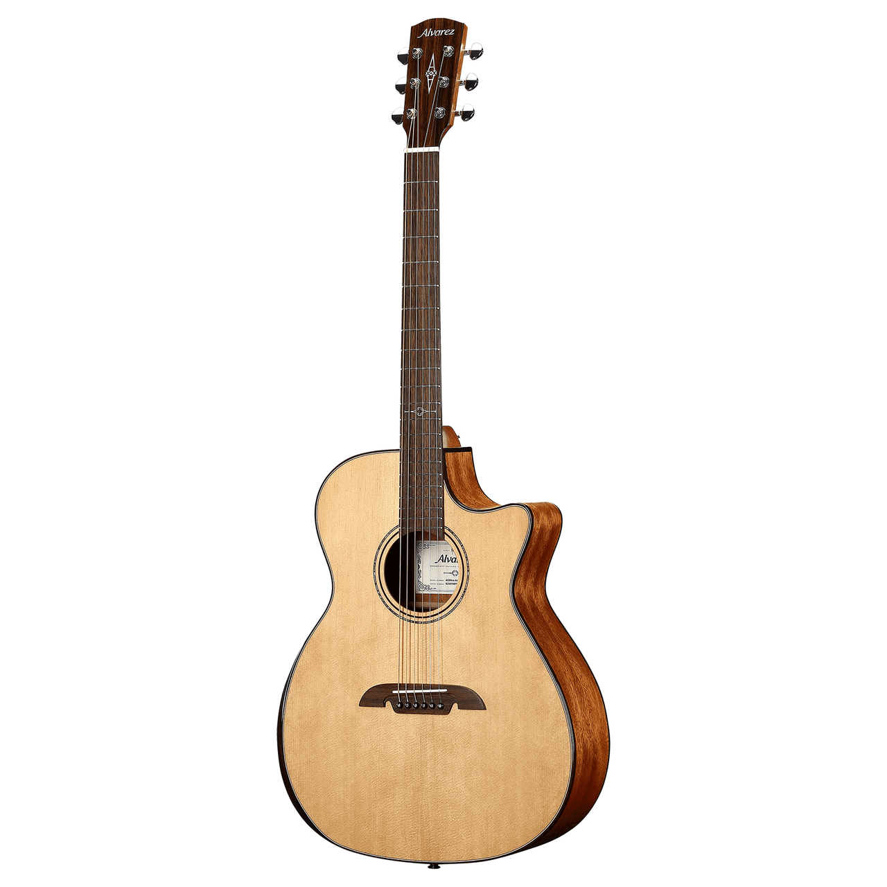Alvarez Artist Grand Auditorium Guitar Acoustic Electric Armrest with Cutaway (AG60CE_Armrest) | Musician Madness