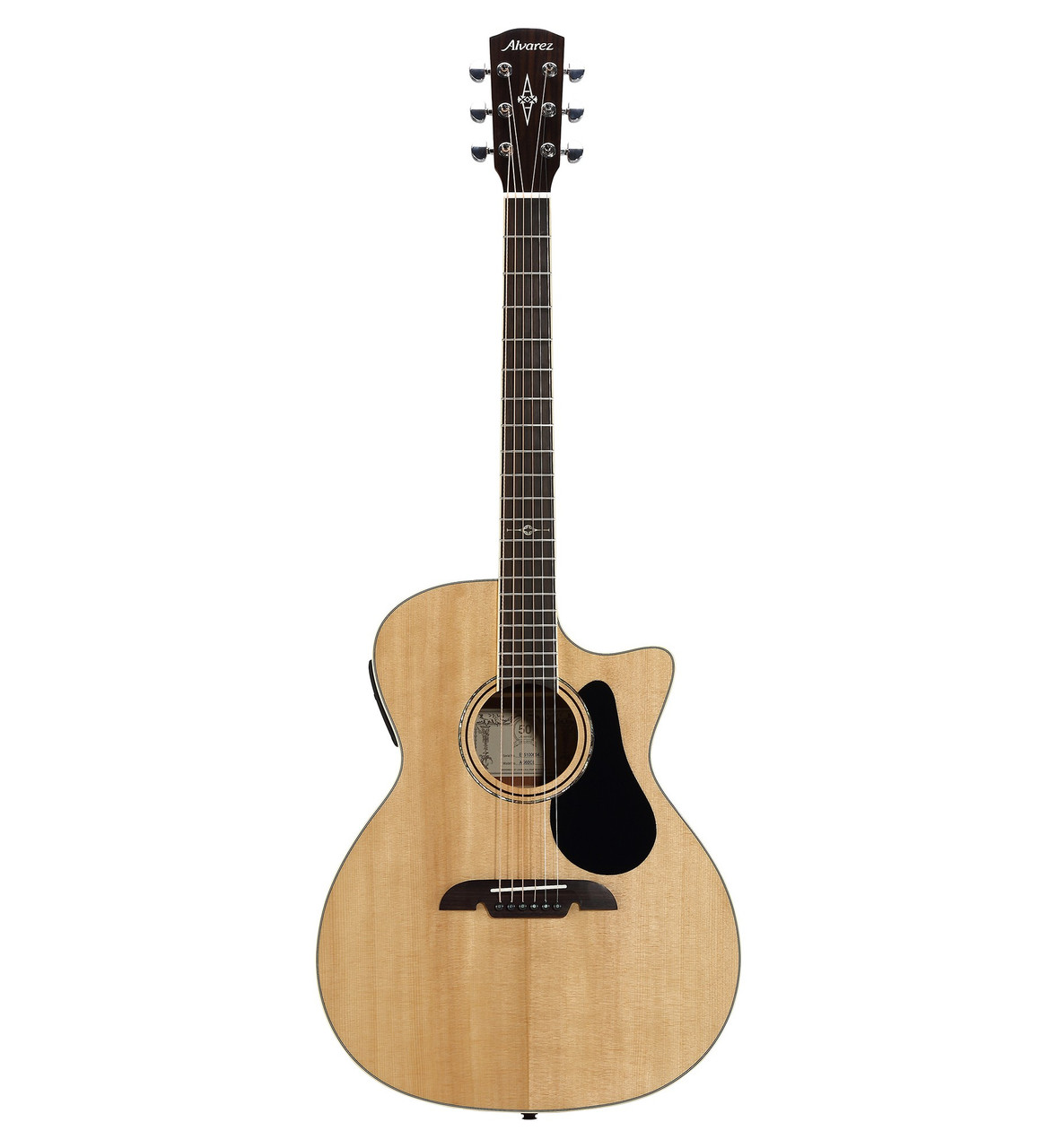 Alvarez Artist Grand Auditorium Guitar Acoustic Electric Shadowburst with Cutaway (AG60CE_Shadowburst)