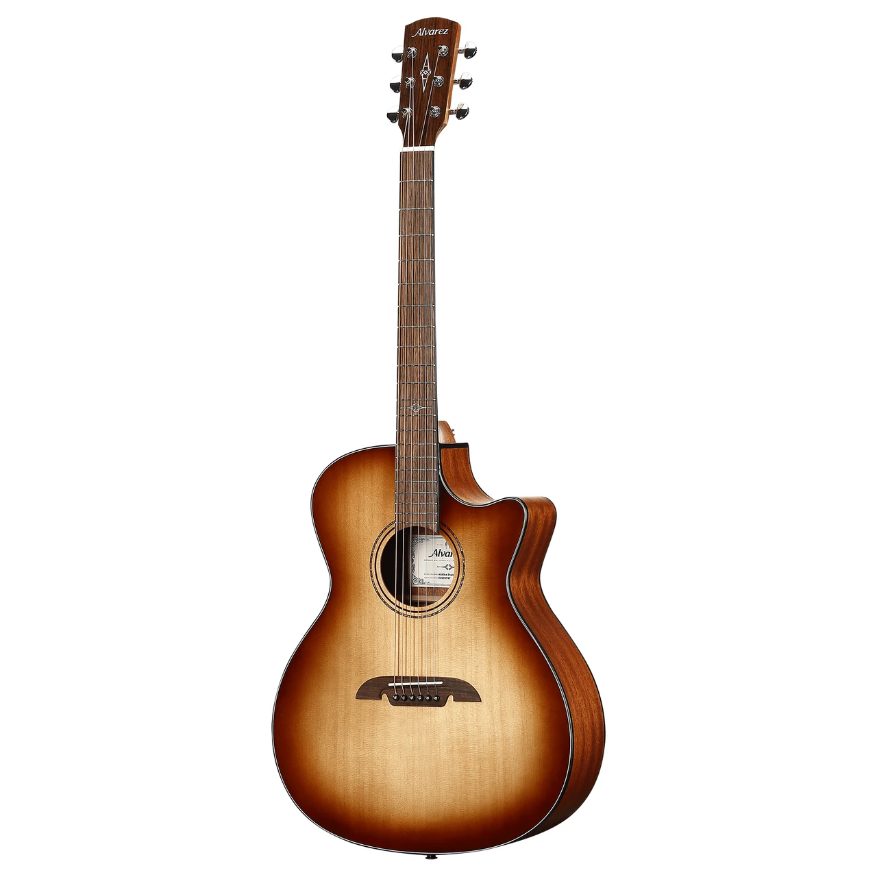 Alvarez Artist Grand Auditorium Guitar, Acoustic Electric, Shadowburst, with Cutaway (AG60ce_Shadowburst) | Musician Madness