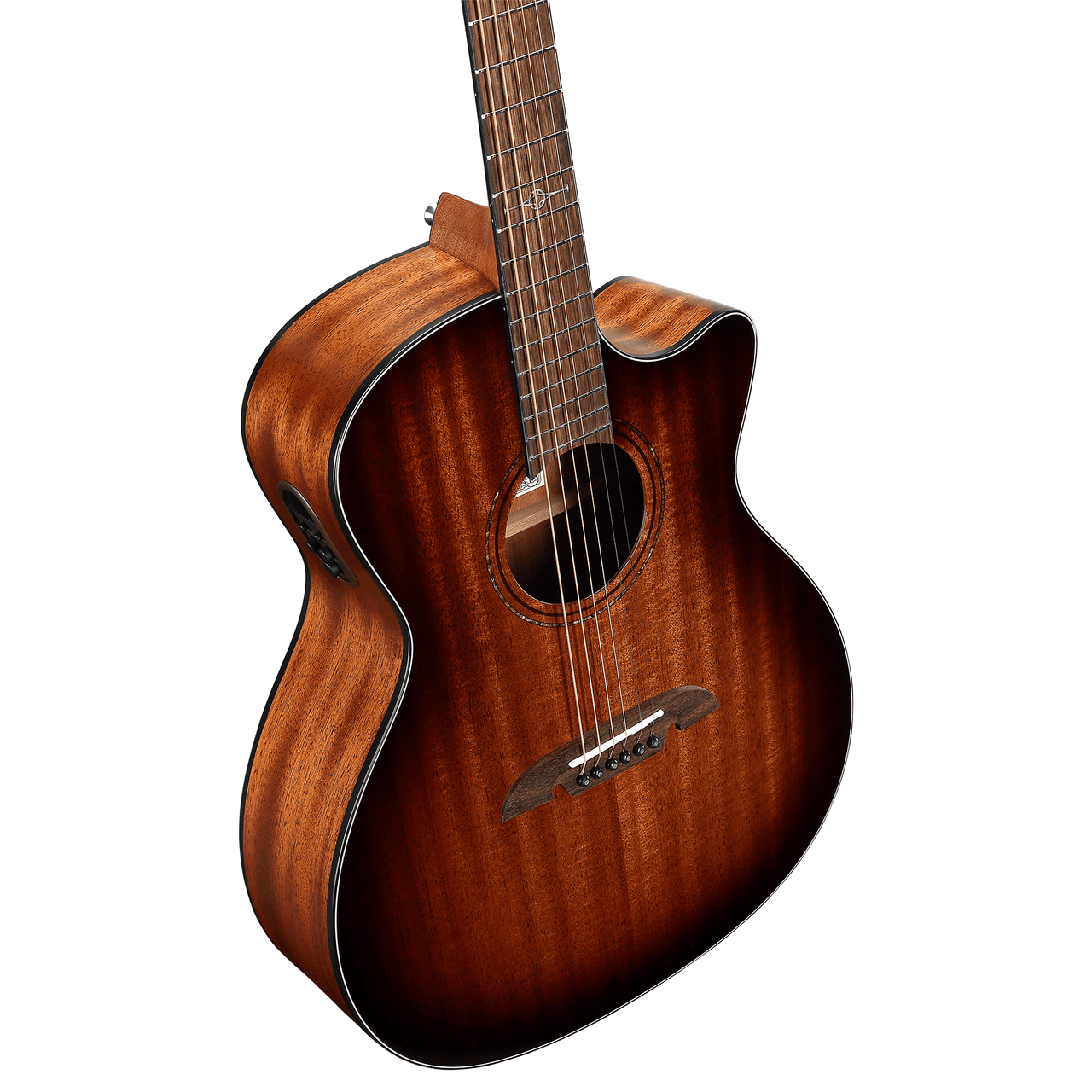 Alvarez Artist Grand Auditorium Guitar Acoustic Electric Shadowburst with Cutaway (AG66CE_Shadowburst) | Musician Madness