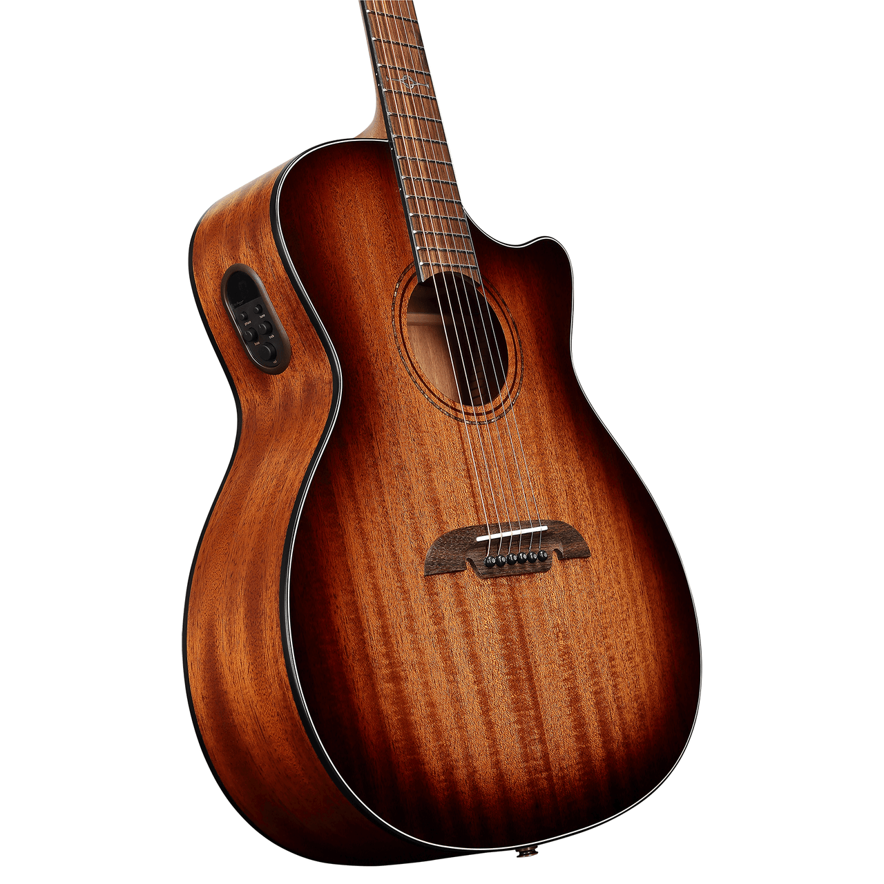 Alvarez Artist Grand Auditorium Guitar Acoustic Electric Shadowburst with Cutaway (AG66CE_Shadowburst) | Musician Madness