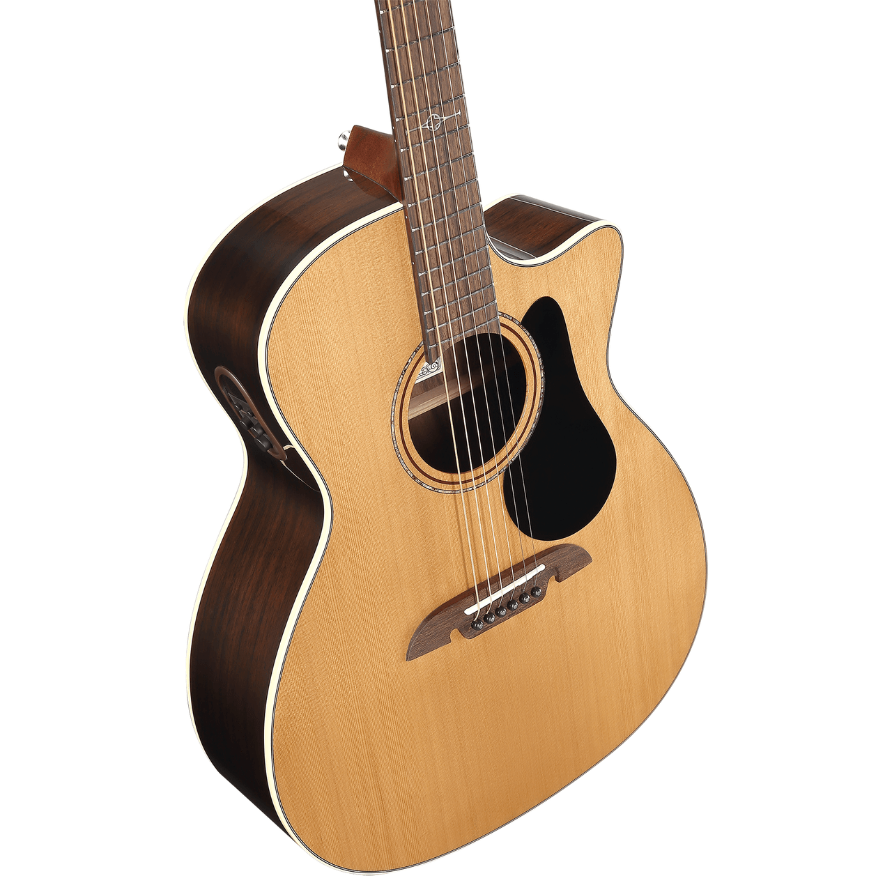 Alvarez Artist Grand Auditorium Guitar Acoustic Electric with Cutaway (AG75CE) | Musician Madness