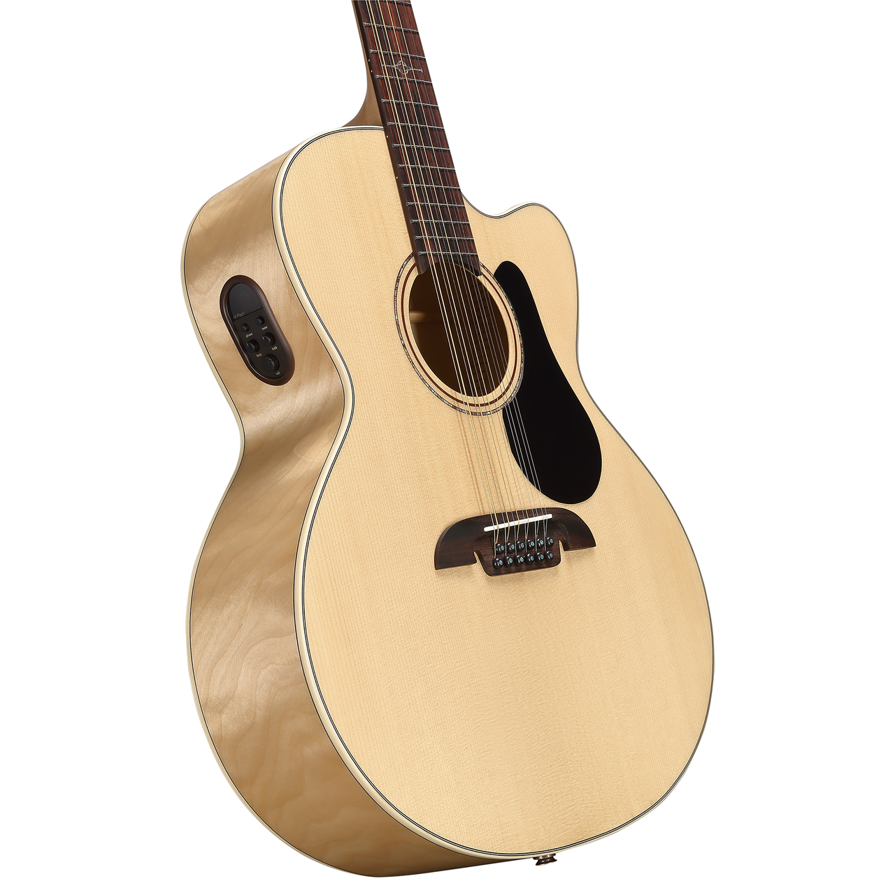 Alvarez Artist Jumbo Guitar Acoustic Electric 12 string with Cutaway (AJ80CE_12-String) | Musician Madness