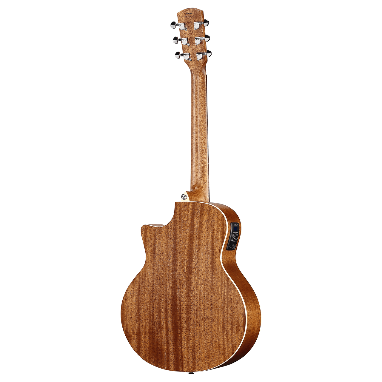 Alvarez Artist Little Jumbo Travel Guitar Acoustic Electric Shadowburst with Gig Bag (ALJ2CE_Shadowburst) | Musician Madness