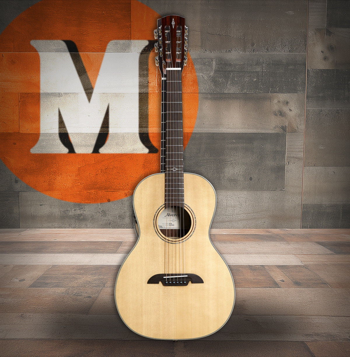Alvarez Artist Parlor Guitar Acoustic Electric (AP70E)