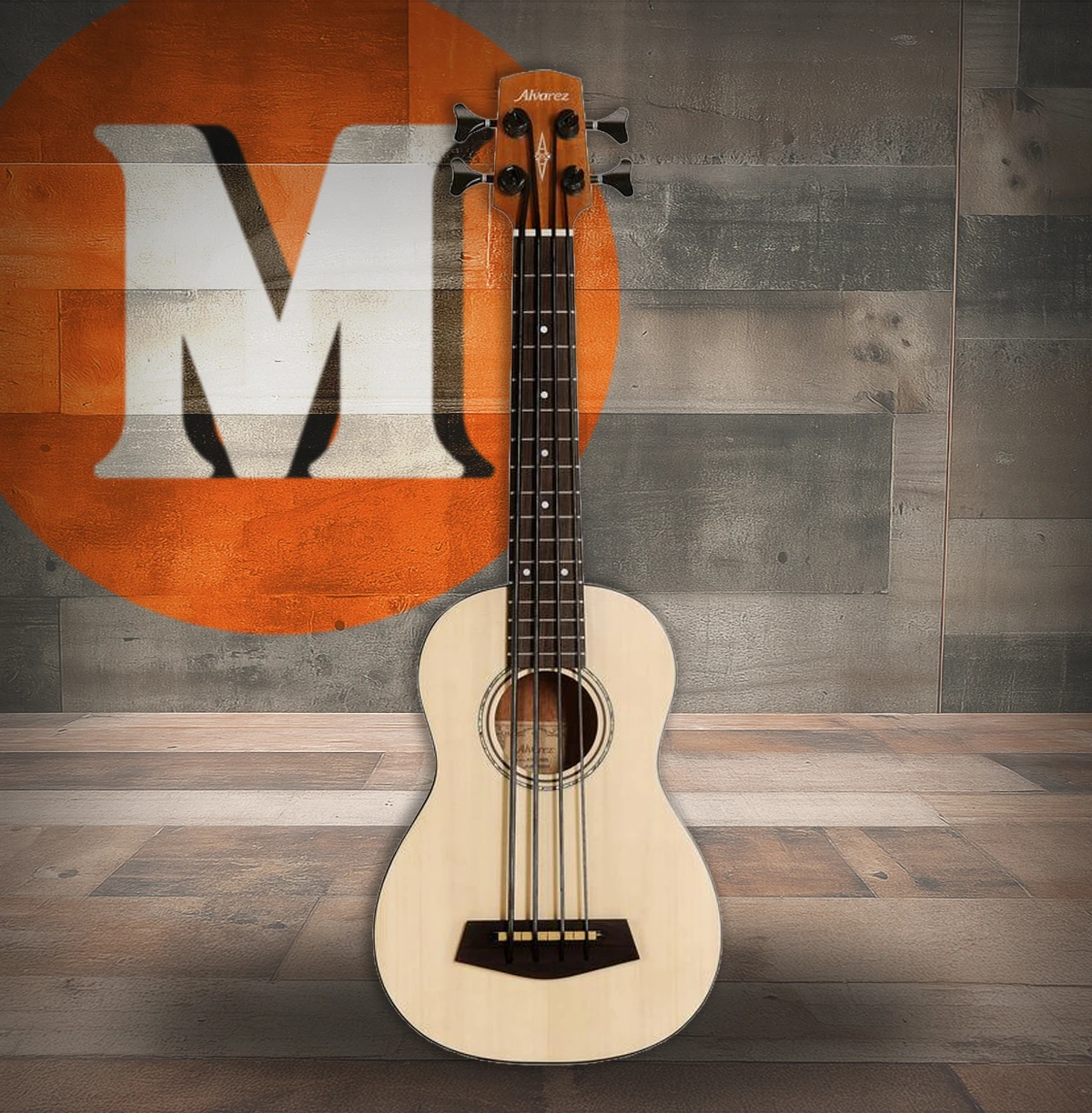 Alvarez Artist Bass Ukulele Acoustic Electric (AU60EBASS) | Musician Madness