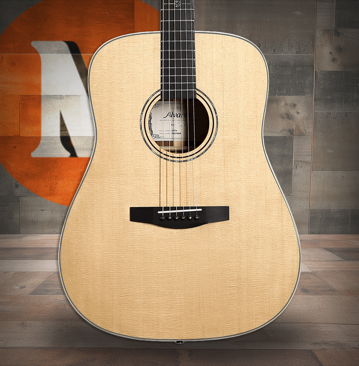 Alvarez Laureate Dreadnought Guitar Acoustic Electric (LD70E) | Musician Madness