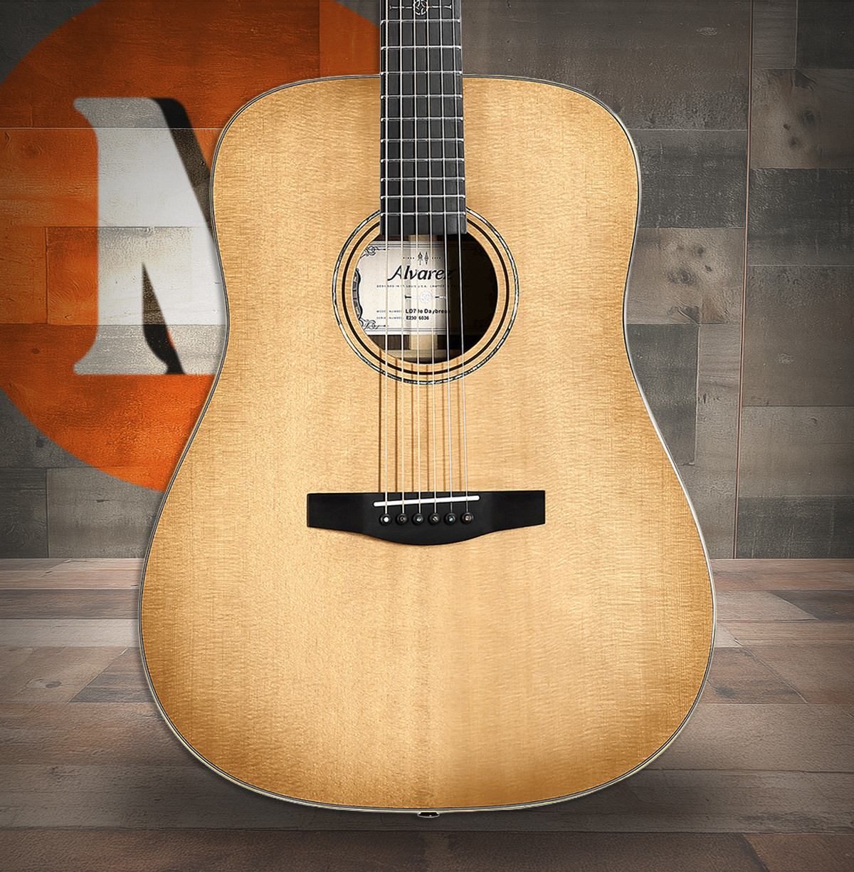 Alvarez Laureate Dreadnought Guitar Acoustic Electric Daybreak (LD70E_Daybreak)