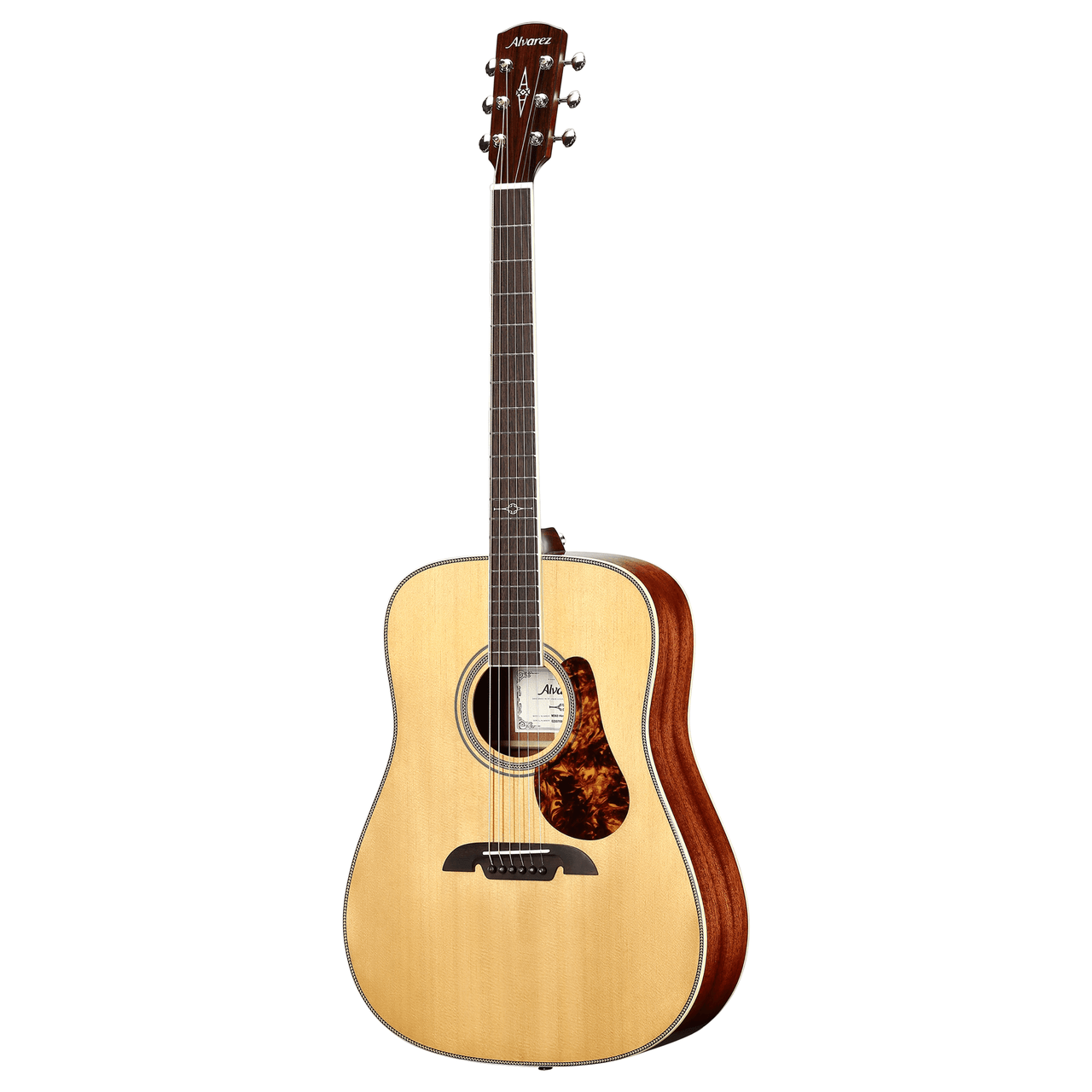 Alvarez Masterworks Dreadnought Acoustic Guitar (MD60_Herringbone) | Musician Madness
