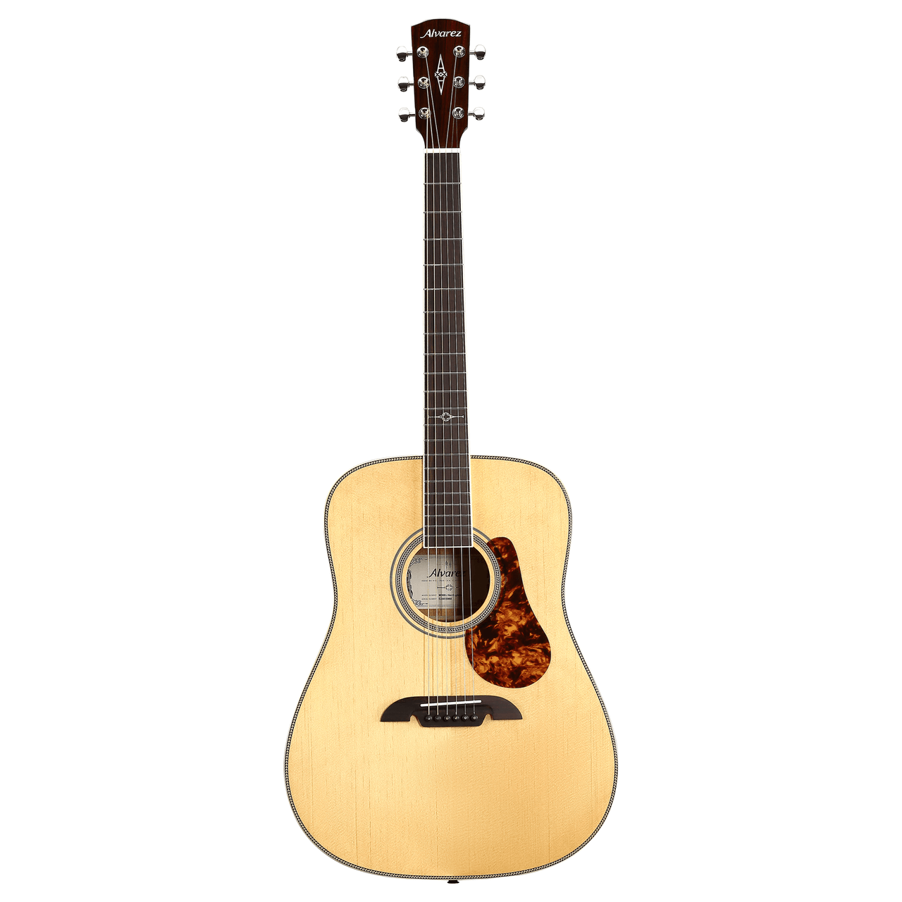 Alvarez Masterworks Dreadnought Guitar Acoustic Electric (MD60E_Herringbone) | Musician Madness