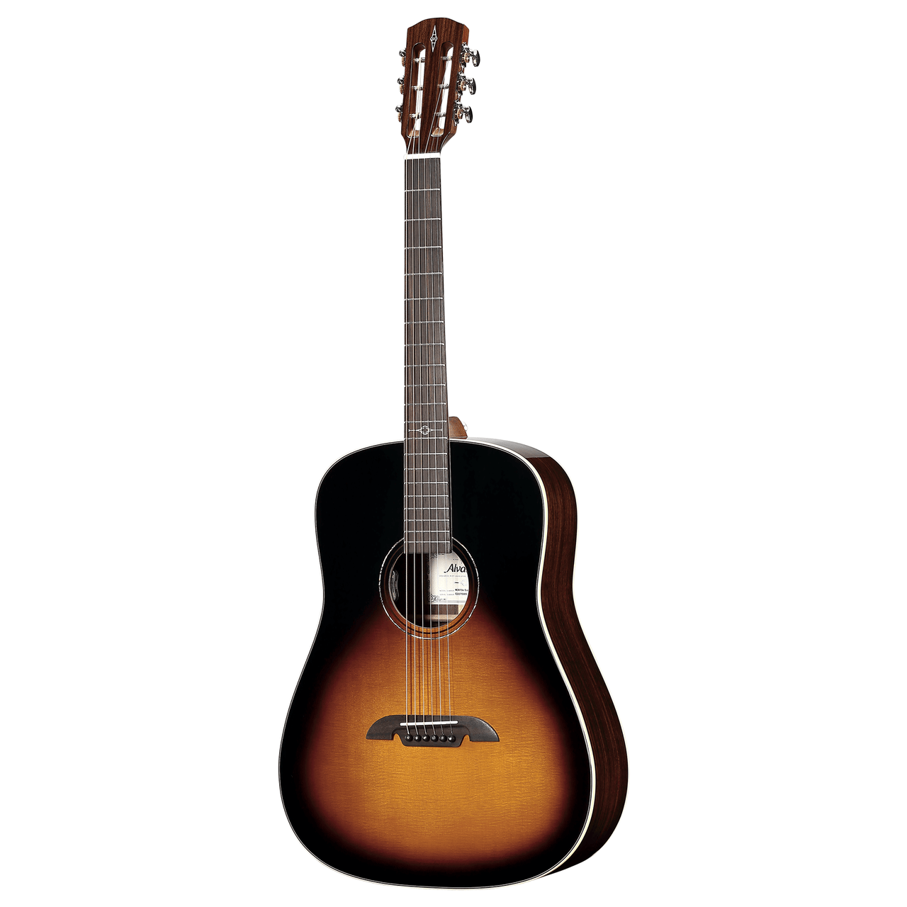 Alvarez Masterworks Dreadnought Guitar Acoustic Electric 12 Fret Slope Shoulder Sunburst (MDR70E_Sunburst)