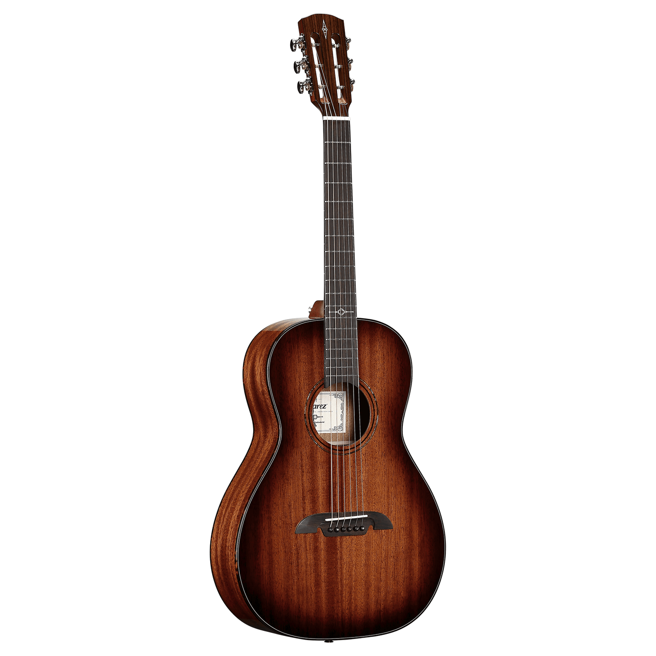 Alvarez Masterworks Parlor Guitar, Acoustic Electric, Shadowburst (MP66e_Shadowburst)